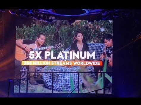 BUWAN IS NOW 5X PLATINUM  .